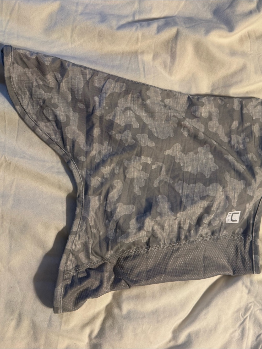 Huk Gray Camo Performance neck cover